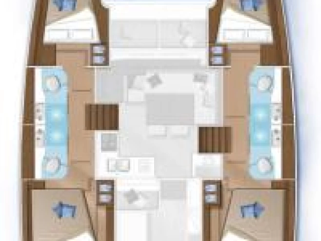 Lagoon Lagoon 40 da affittare a  Fethiye