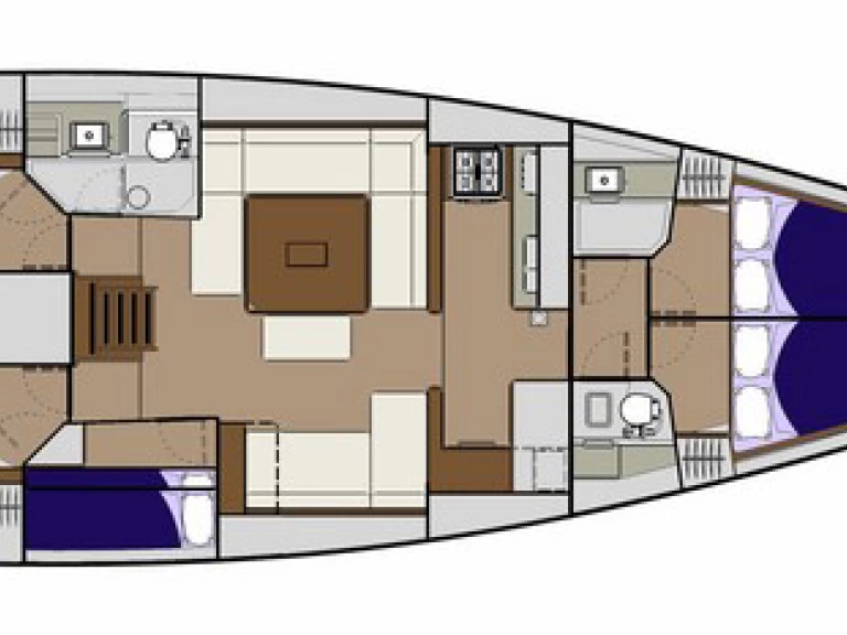 Noleggio barche Dufour Dufour 560 Grand Large a Rodi (Citta) su Samboat