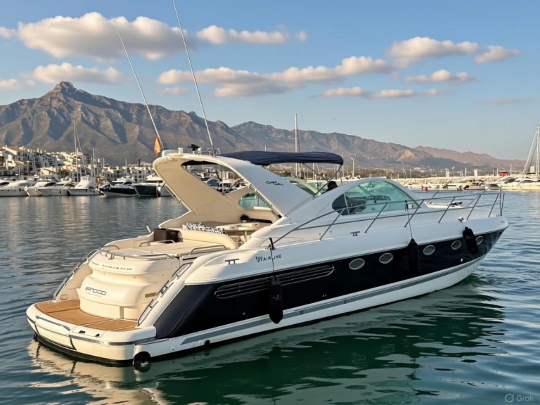 Noleggio Yacht di lusso con o senza skipper Fairline a Marbella