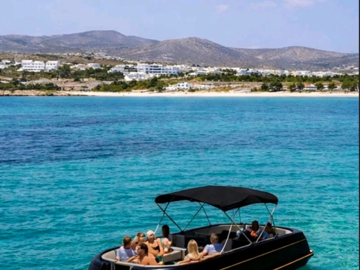 Noleggio a Naoussa – Swiss boat ponton Starlounger su SamBoat