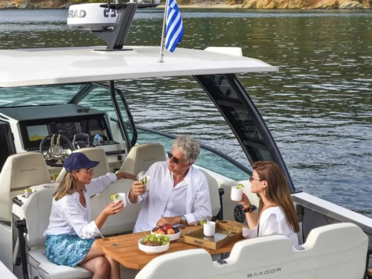 Noleggio barche Sithonia economico Saxdor 270 GTO