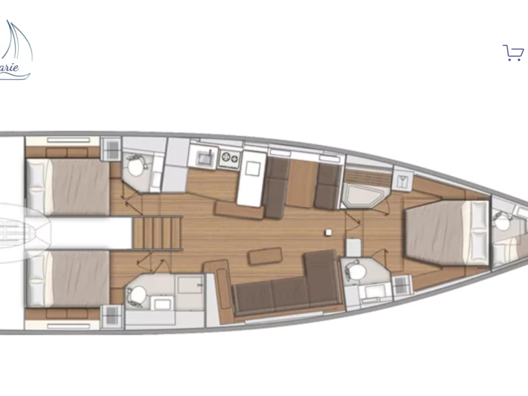 Noleggio Barca a vela con o senza skipper Bénéteau a Portisco