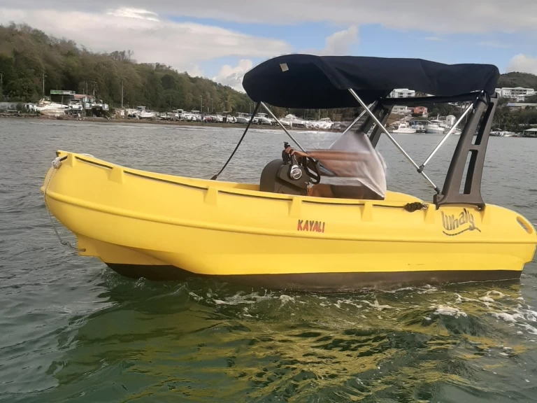 Noleggio Barca a motore Whaly con patente nautica