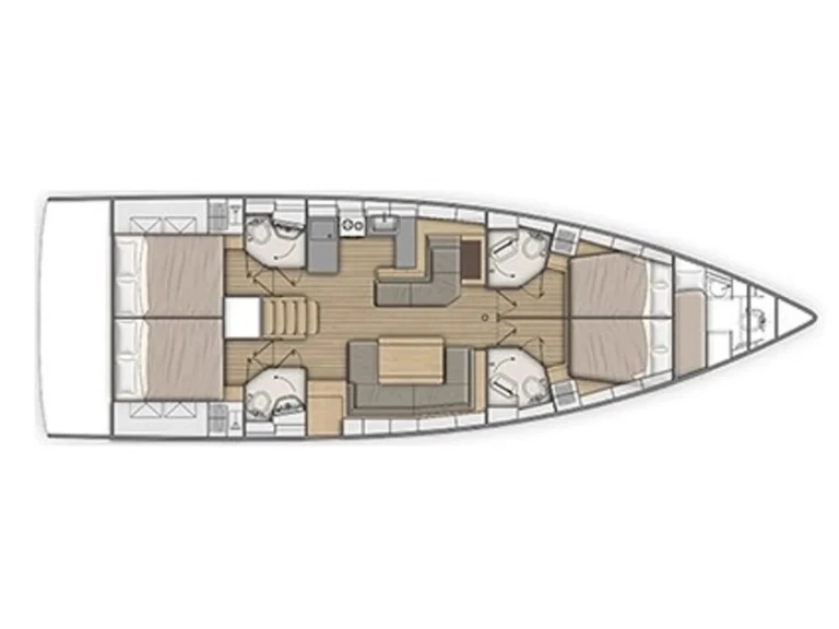Noleggio barche Álimos economico Oceanis 51.1