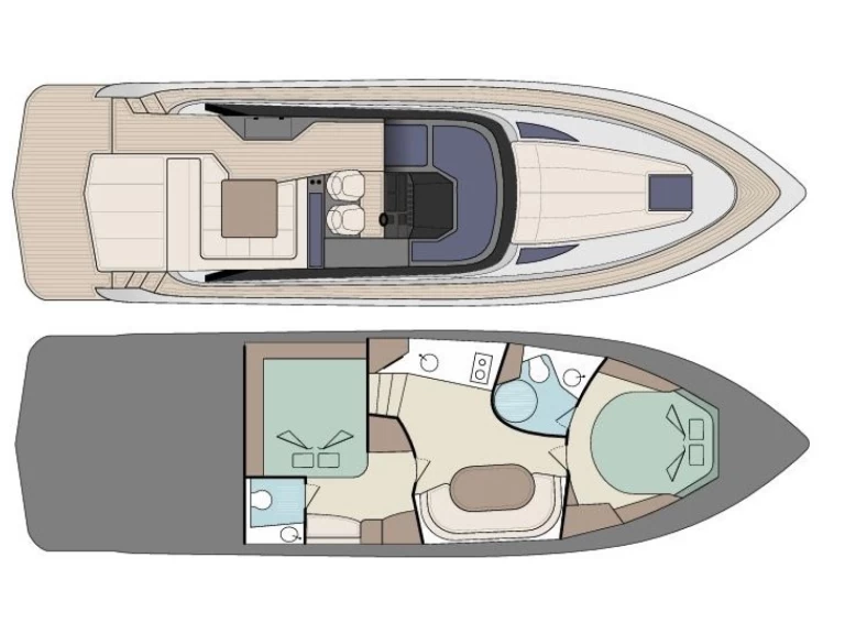 Focus Focus Power 44 / 2 cabin version da affittare a  Sukošan