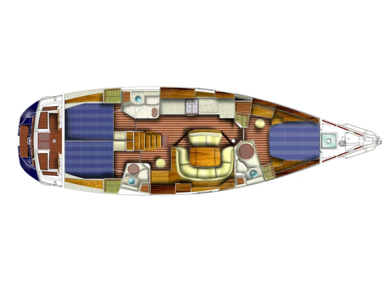 Noleggio Barca a vela Jeanneau con patente nautica