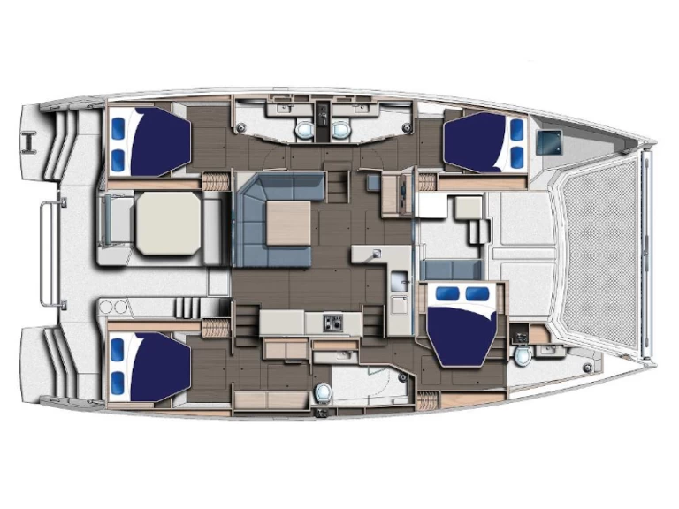 Noleggio barche Adaköy economico Catamaran 50