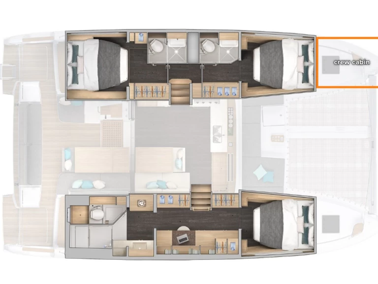 Noleggio Catamarano con o senza skipper Lagoon a Castelli