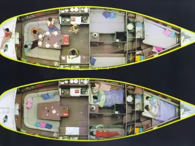 Noleggio Barca a vela Comar con patente nautica