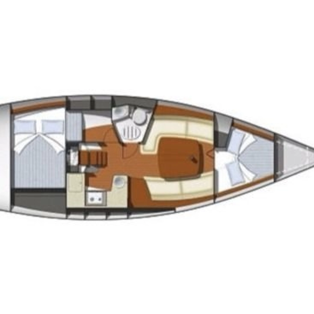 Noleggio Barca a vela Jeanneau con patente nautica