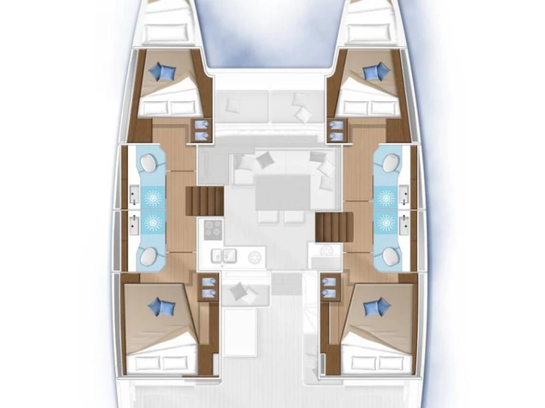 Noleggio a Primošten – Lagoon Lagoon 40 su SamBoat