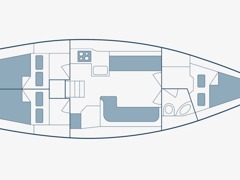 Noleggio Barca a vela Bavaria con patente nautica