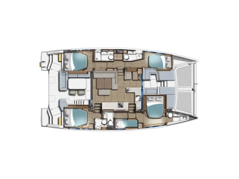 Noleggio Catamarano  con patente nautica