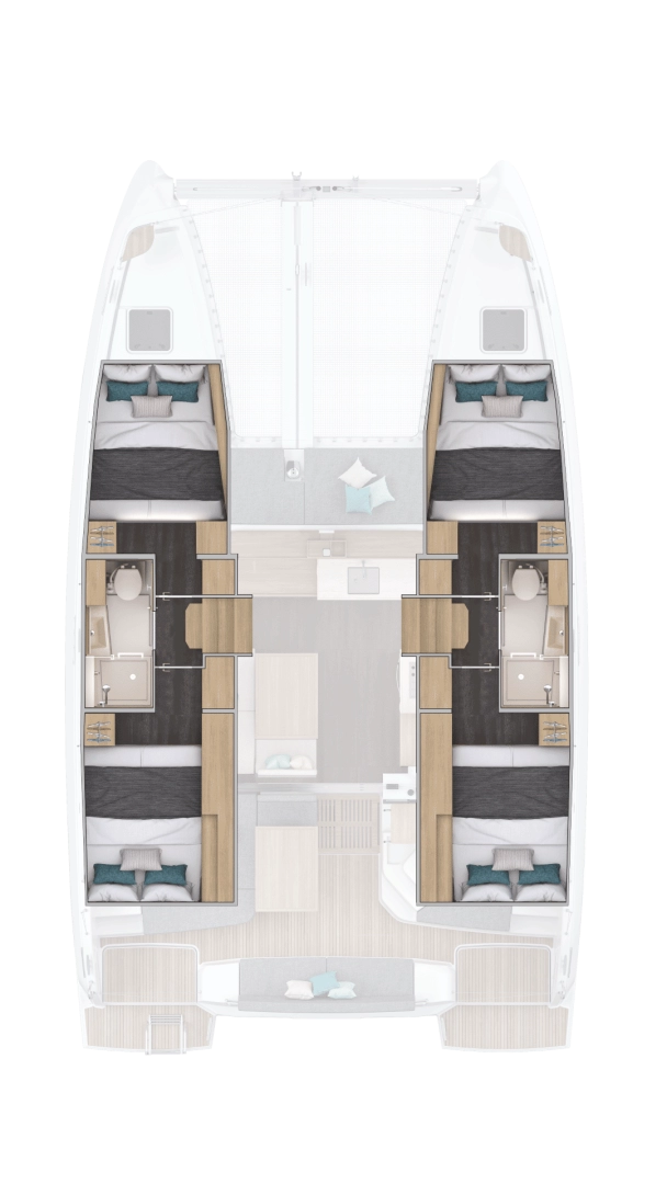 Catamarano a noleggio a Pomer al miglior prezzo