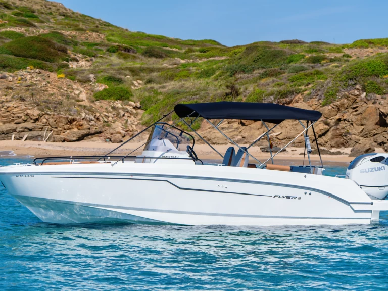 Noleggio barche Mahón economico Flyer 8 SPACEdeck