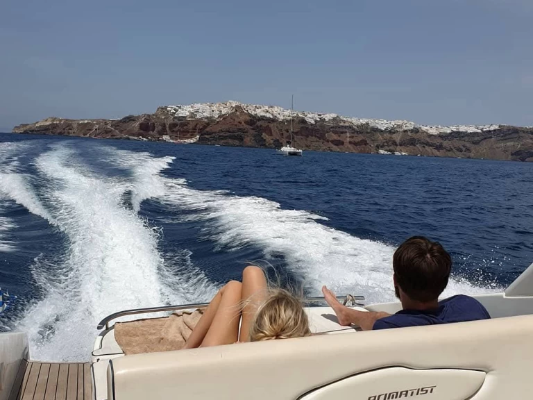 Noleggio Barca a motore a Vlychada – PRIMATIST By Bruno Abbate 36