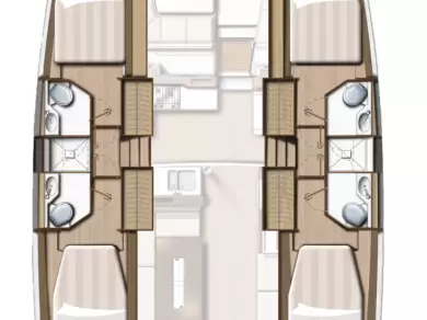 Noleggio Catamarano Bali con patente nautica