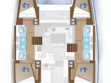 Noleggio barche Golfo Aranci economico Lagoon 40