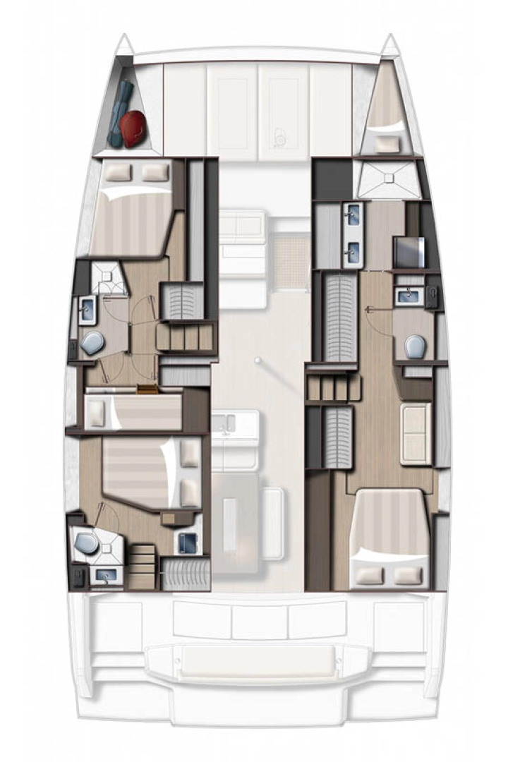 Noleggio Catamarano Bali con patente nautica