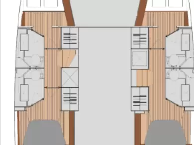 Noleggio Catamarano Fountaine Pajot con patente nautica