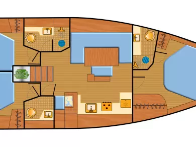 Hanse Hanse 460 da affittare a  Rogosnizza