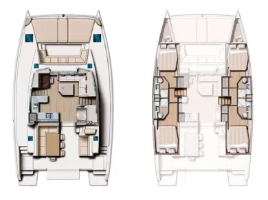 Noleggio Catamarano a Rogosnizza – Bali Bali 4.5