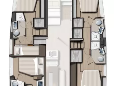 Noleggio Catamarano con o senza skipper Bali a Trogir