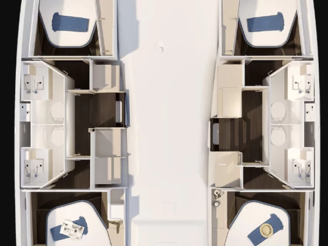 Noleggio Catamarano con o senza skipper Fountaine Pajot a Nikiána