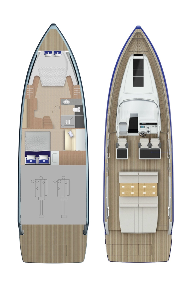 Noleggiare una Fjord Fjord 41 XL a Castelli