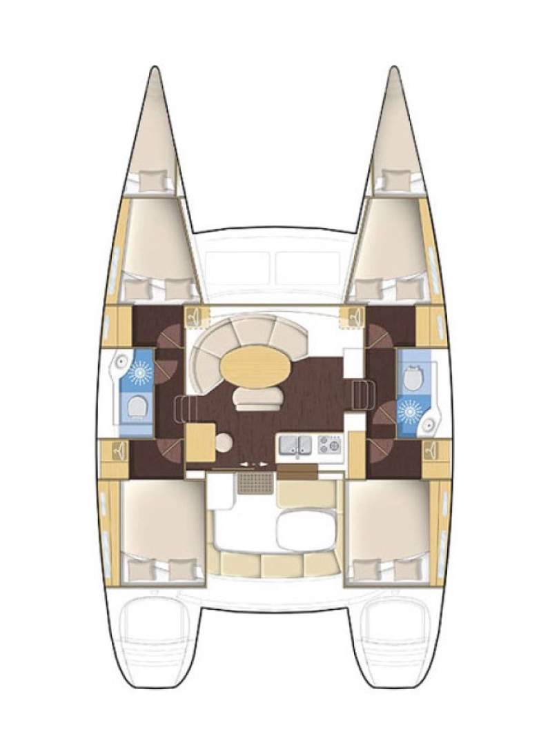 Catamarano a noleggio a Komolac al miglior prezzo