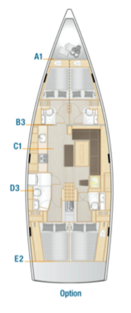 Hanse Hanse 508 da affittare a  Seget Donji