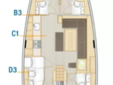 Hanse Hanse 508 da affittare a  Seget Donji