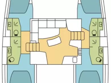 Noleggio barche Cattaro economico Lagoon 42 Millenium