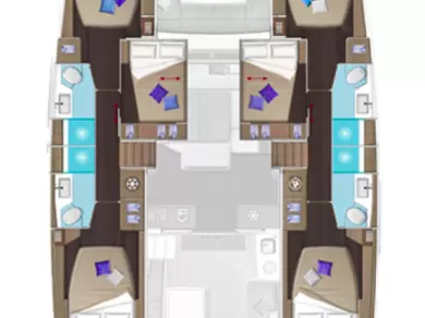 Noleggio Catamarano Lagoon con patente nautica