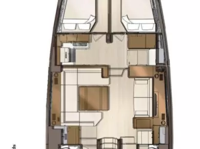 Noleggio Barca a vela con o senza skipper Jeanneau a Néa Péramos