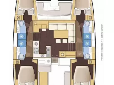 Noleggio Catamarano a Neo Klima – Lagoon Lagoon 46