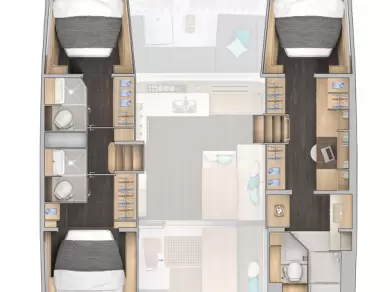 Noleggio Catamarano Lagoon con patente nautica