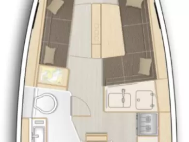 Noleggio barche Marsiglia economico Hanse 348