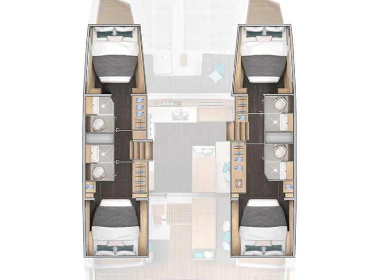 Noleggiare una Lagoon Lagoon 43 a Rogosnizza
