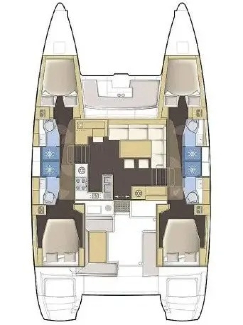 Noleggio barche Rogosnizza economico Lagoon 450