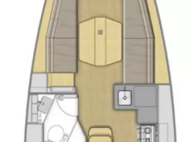 Bénéteau Oceanis 34.1 da affittare a  Rogosnizza