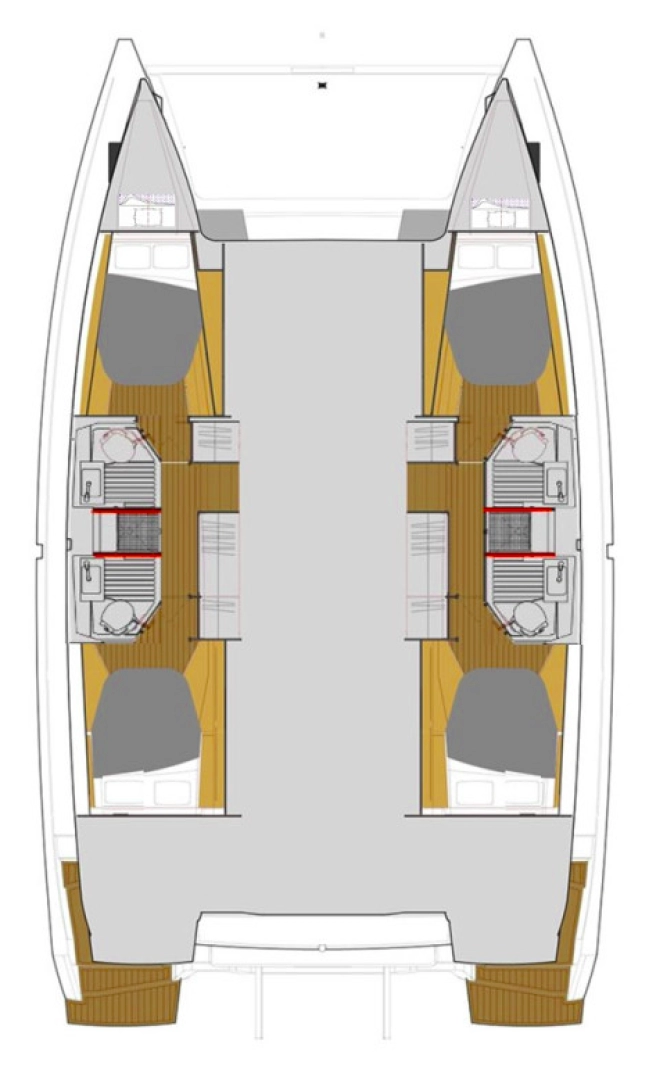 Fountaine Pajot Astrea 42 da affittare a  Fethiye