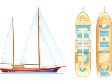 Custom Made Kaptan Sevket da affittare a  Tivat