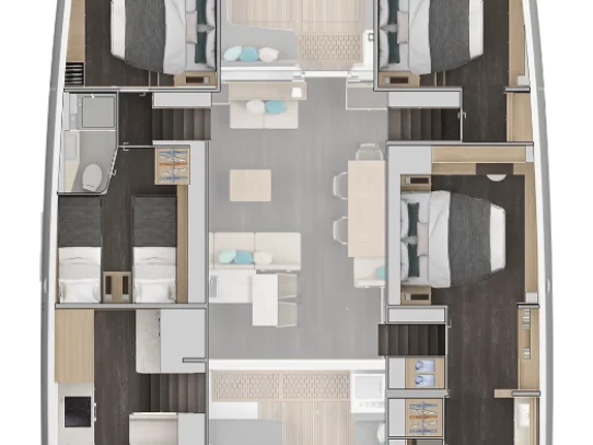 Catamarano a noleggio a Portisco al miglior prezzo