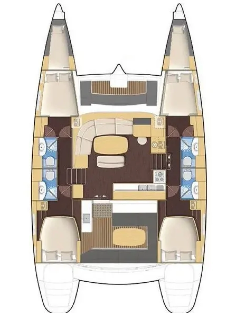 Noleggiare una Lagoon Lagoon 440 a Préveza