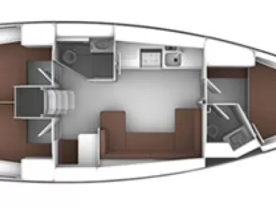 Noleggio barche Capo d'Orlando economico Cruiser 41