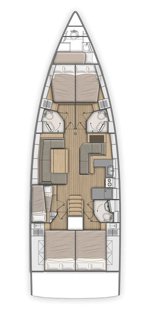 Bénéteau Oceanis 51.1 da affittare a  Capo d'Orlando