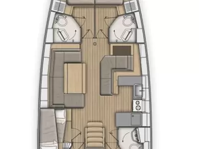 Bénéteau Oceanis 51.1 da affittare a  Capo d'Orlando
