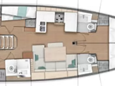 Noleggio barche Capo d'Orlando economico Sun Odyssey 490