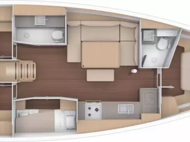 Noleggio Barca a vela con o senza skipper Dufour a Procida